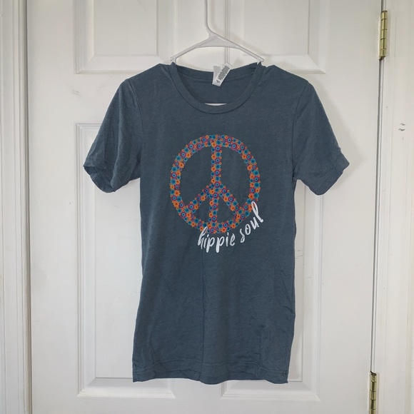 Bella Canvas Hippie Soul Tee Shirt - Picture 1 of 2